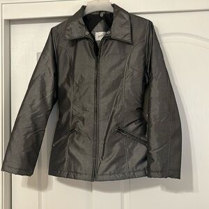 Jacqueline Ferrar Silver jacket/ coat - hood missing